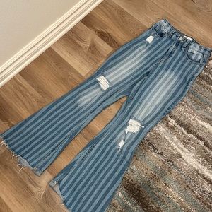 Cello Ripped Flare Women’s Jeans